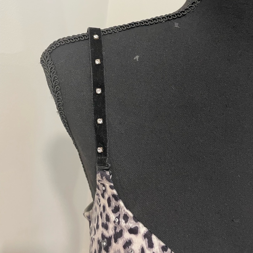 Snow Leopard Print Women's Bra Victoria’s Secret Very Sexy Push Up 36D velvet - Picture 3 of 8